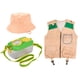thumbnail image 3 of 3x kits de explorador de juguetes para niños, conjunto de exploración al aire libre para niños, chaleco, sombrero, disfraz de explorador de patio, 3 of 9
