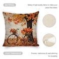 thumbnail image 4 of flowerslinen throw pillowcase decoration pillowcase gifting preferred 18x18 inch cushion cover 2 sets sofa pillowcase sofa bedroom living room car, 4 of 8