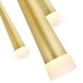 thumbnail image 4 of LED Pool Table Light With Satin Gold Finish, 4 of 6