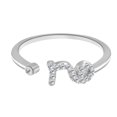 thumbnail image 1 of Fiudx Ofertas del día Anillo de oro rosa electrochapado con doce constelaciones y diamantes para dama, 1 of 2