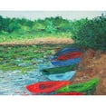 thumbnail image 3 of Coolick, Ann Marie 14x12 Black Modern Framed Museum Art Print Titled - Sail Away, 3 of 5