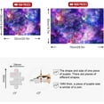 thumbnail image 3 of SKYSONIC Galaxy Jigsaw Puzzles 500 Piece for Adults Large Puzzle Game Challenging Family Puzzle Game for Adults Teens 20.5" x 14.9", 3 of 7