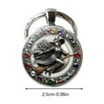 thumbnail image 3 of Halloween Witch Keychain - Spooky Witch Pendant for Car Keys, Key Bag & Backpack Hanging Decor, Suitable for Halloween Party Favors, Kids & Adults Holiday Accessories, A, 0.98in/2.5cm, 3 of 4
