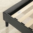 Zinus Shalini 41" Upholstered Platform Bed Frame with USB Ports, Full