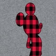 thumbnail image 3 of Mickey & Friends - Mickey Plaid - Women's Short Sleeve Graphic T-Shirt, 3 of 5
