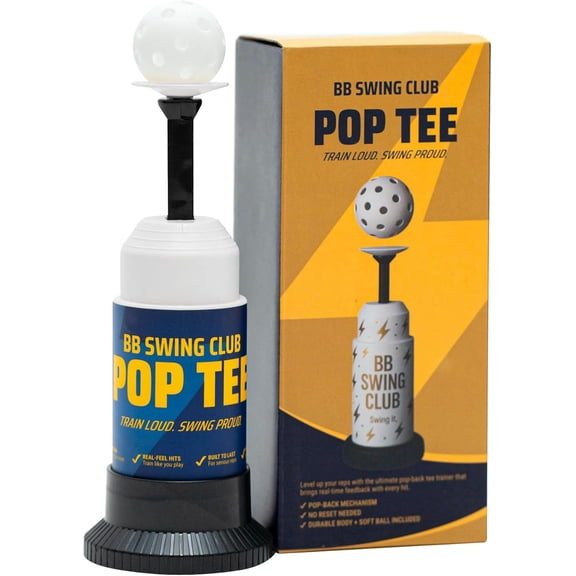 UniVerse BB Swing Club Pop Tee – Baseball Batting Popper Trainer for Kids to Practice Hitting