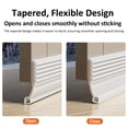 thumbnail image 6 of Door Bottom Seal Strip, 1.1×39.4 inch Door Draft Stopper, Insect Proof Door Sweep, Gap Blocker, Self Adhesive Wind Dust Noise Barrier for Home Indoor Door Energy Saving Gap Sealing Use, 6 of 8