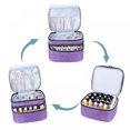 thumbnail image 3 of Accessories Organizer Makeup Case Travel Box Panel With Drawer  30 Bottles (15ml - 0.5 Fl.oz), 3 of 4