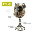 thumbnail image 3 of True Wine Glass Cork Holder, Holds 90 Corks, Kitchen Home Décor, Set of 1, 3 of 7