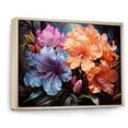 thumbnail image 2 of Designart "Tropical Color Explosion II" Hibiscus Floater Framed Wall Decor, 2 of 5