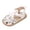 X1 White, variant on Baby Girls Boys Sparkly Bowknot Sandals Soft Anti- Rubber Sole Summer Outdoor Shoes Toddler First Walkers,Color:White,Size:15-18 Months