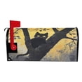 thumbnail image 2 of WOBOGO Black Cat on Branch Mailbox Cover Magnetic for Garden Yard Home Decor Standard Size 20.7×18.03in, 2 of 9