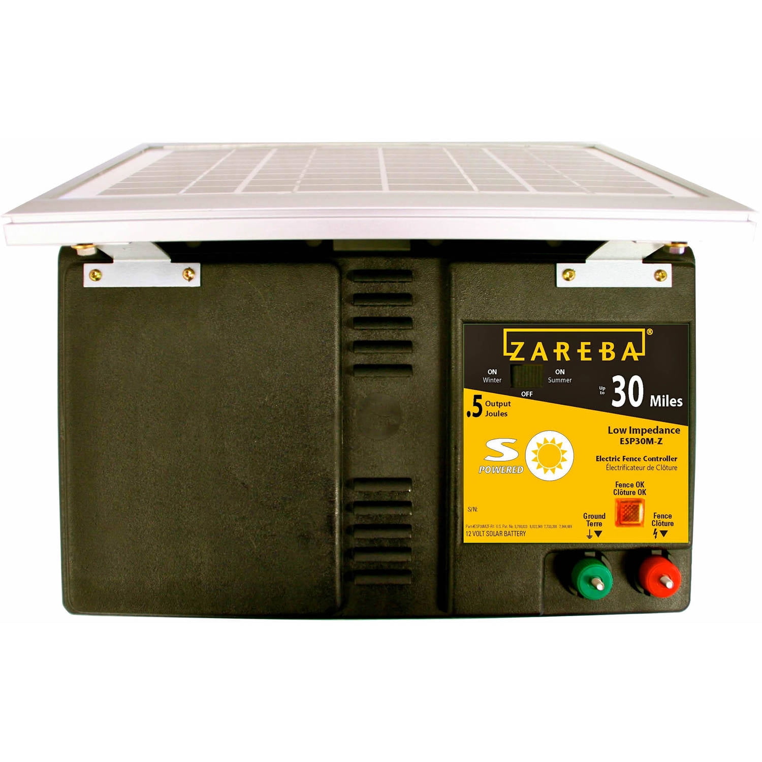 Zareba 5 Mile Ac Powered Electric Fence Charger Walmart Com Zareba 5 Mile Ac Powered Electric Fence Charger Walmart Com