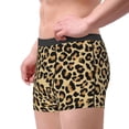 thumbnail image 2 of Kdxio Men's Boxer Briefs with Leopard Print Print - Comfortable and Breathable Underwear for Everyday Wear, 2 of 5