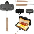 thumbnail image 1 of LEEYNEER1Pcs Breakfast Sandwich Maker  Hot Campfire Sandwich Maker With Removable Handle for Breakfast, 1 of 9