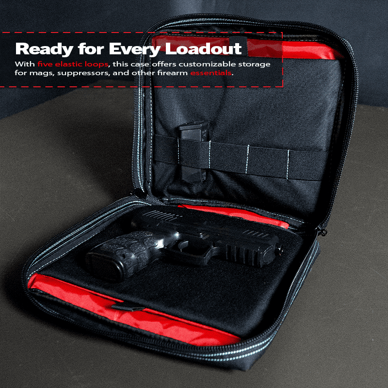DDT Viper Padded Double Pistol Case, Color Ice
