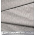 thumbnail image 3 of Soimoi Rayon Fabric Duck Footprint Shirting Print Sewing Fabric Yard 42 Inch Wide, 3 of 3