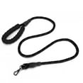 thumbnail image 1 of Pet Dog Nylon Traction Rope Reflective Explosion Proof Rushed with Round Rope Supply(black ), 1 of 12