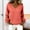 Red, variant on Long Sleeve Shirts for Women V Neck Bell Long Sleeve Loose Casual Daily Blouse Womens Shirts Dressy Casual Light Violet L