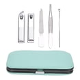 thumbnail image 3 of Tijeras para cejas, 5 piezas Limpiador de cortaúñas Limpiador de uñas Cortaúñas Innovación moderna, 3 of 8
