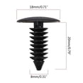 thumbnail image 2 of Fastener Clip Fastener Car Plastic Rivets Kit Bumper Push RivetClip for Drone Car Truck Accessories, 2 of 8