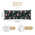 thumbnail image 3 of Fotbe Baby Sloths Sleeping Funda para Almohada Corporal con Diseño, Funda de Microfibra Ultrasuave de 20x54 Pulgadas, Ropa de Cama Elegante, 3 of 7