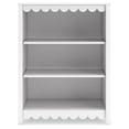 thumbnail image 3 of Signature Design by Ashley Hallityn 3-Tier Bookcase with 2 Adjustable Shelves, White, 3 of 9