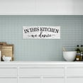 thumbnail image 4 of In this Kitchen, we dance Farmhouse Rustic Looking Home Decor Wood Sign Gift 6 x 18 Wood Sign B3-06180062019, 4 of 7