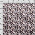 thumbnail image 2 of oneOone Organic Cotton Voile Fabric Triangle & Line Geometric Print Fabric BTY 42 Inch Wide, 2 of 4