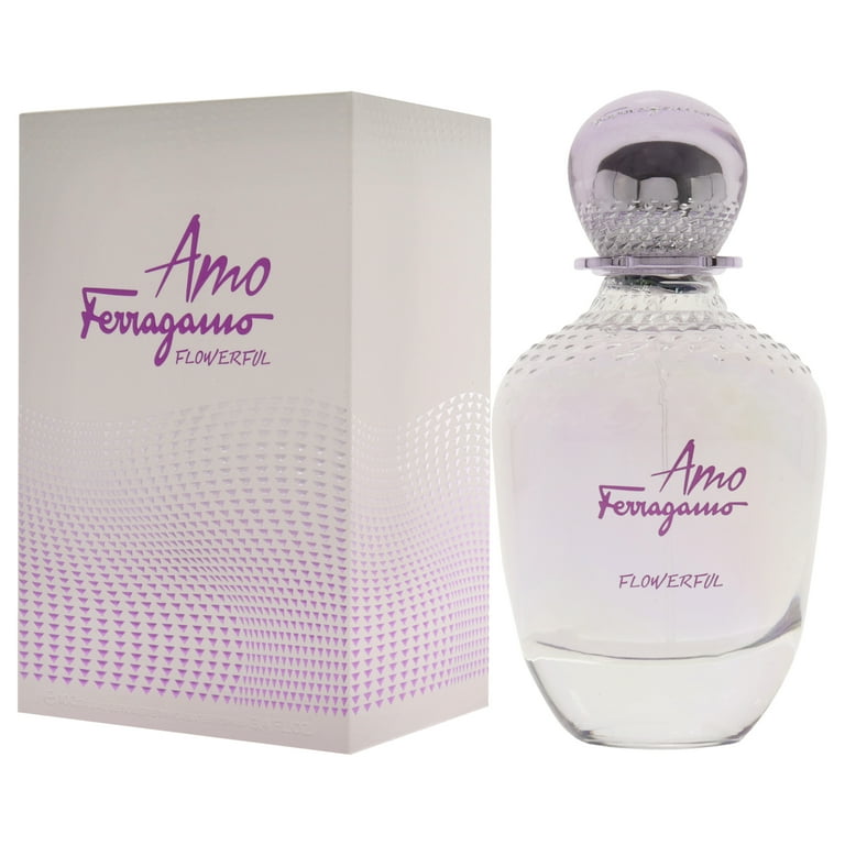 Salvatore Ferragamo Amo Flowerful Ladies Perfume, EDT Spray 3.4 Oz