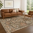 thumbnail image 6 of Addison Rugs Chantille Indoor/Outdoor Traditional Global Chocolate Machine Washable Rectangle Rug, 10' x 14', 6 of 8
