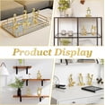 thumbnail image 4 of MOAMUN 3Pcs Thinker Collectible Figurines Gold Abstract Art Sculpture, Golden Reading Women Modern Shelf Decor Accent Decoration, Resin Statue Bookshelf Display for Home Office Room Table Desktop, 4 of 7