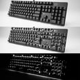 thumbnail image 5 of Mechanical Keyboard Gaming Keyboard | Blue Switch White Backlit Keyboard | 104 Keys US Layout | Wired Gaming Keyboard | Hot Swappable Mechanical Keyboard | PC Gaming Keyboards (Black), 5 of 6