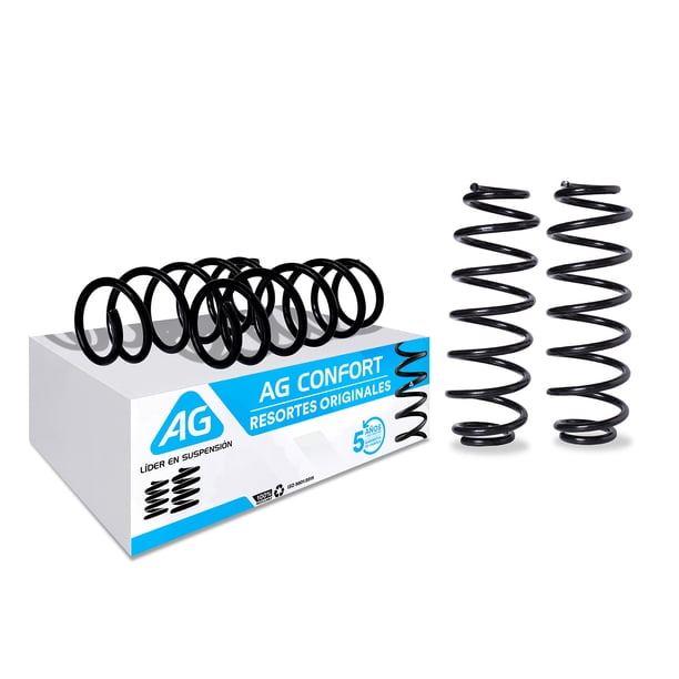 Resortes Originales AG para Auto Completo para Ford Fiesta 2014 a 2018 4 Piezas Nuevos
