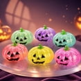 thumbnail image 4 of 2026 New Halloween Pumpkin Dumpling - Soft Slow Rising Stress Ball - Stress Relief Dumplings for Halloween Party Favors (Pink), 4 of 9