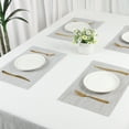 thumbnail image 7 of REGALWOVEN Placemats Set of 6 Solid Placemats for Dining Table Decor Indoor Outdoor Washable Kitchen Table Mat Wipe Clean Beige 18*12in, 7 of 7