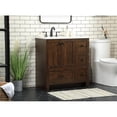 thumbnail image 2 of Elegant Kitchen and Bath 32 inch Single bathroom vanity in expresso, 2 of 8