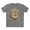 Athletic Heather, variant on Floral Shirt, Shirt with Flower, Tee Shirt with Antique Flower