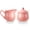 Pink, variant on 12 OZ Ceramic Sugar and Creamer Set, Coffee Serving Set, 3 Piece Cream Pitcher Sugar Bowl with Lid and Spoon (White)