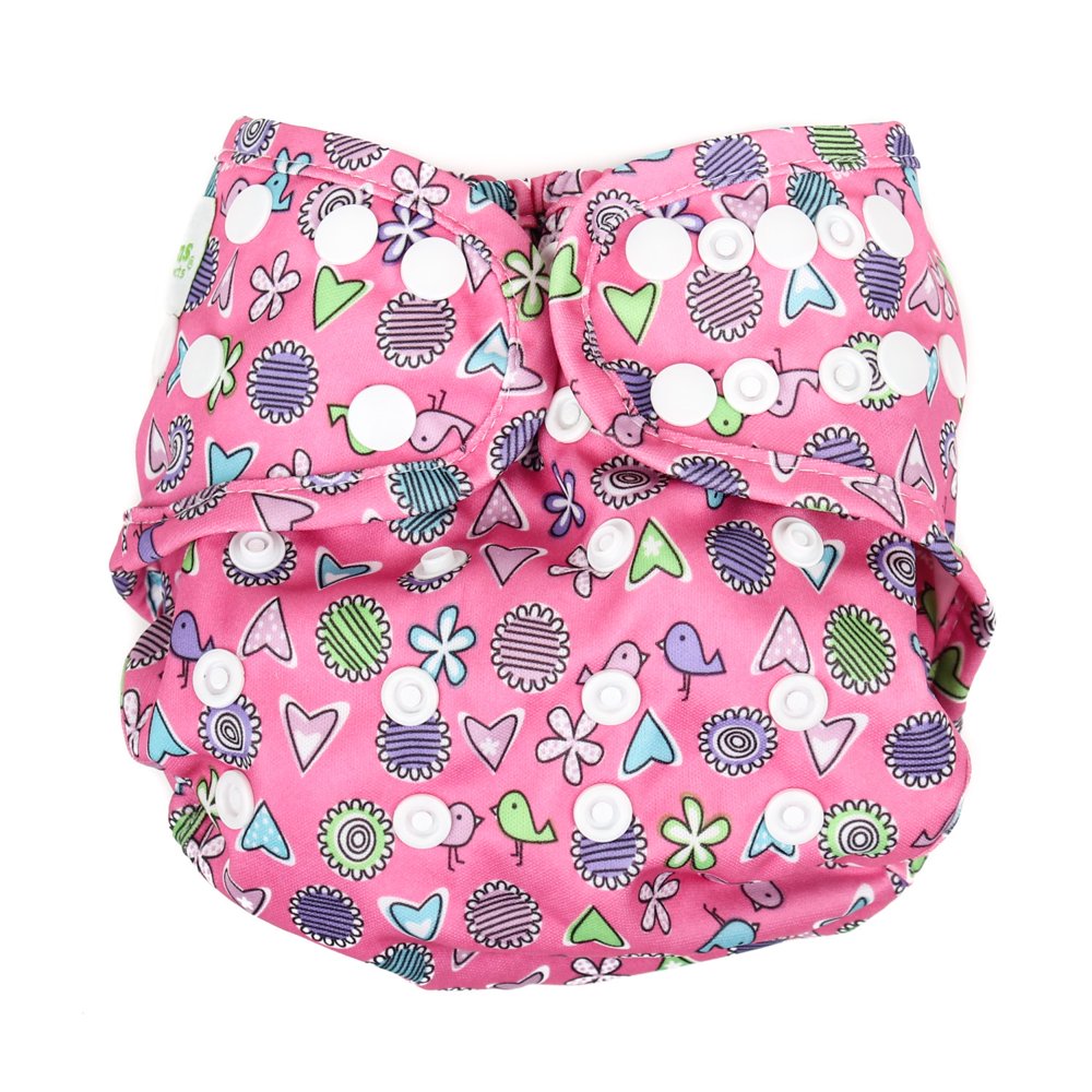 Diaper Cover, Love Birds