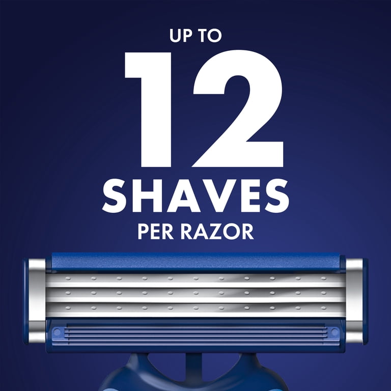 Gillette Sensor3 Comfort, Men's Disposable Shaving Razors, 7 Count