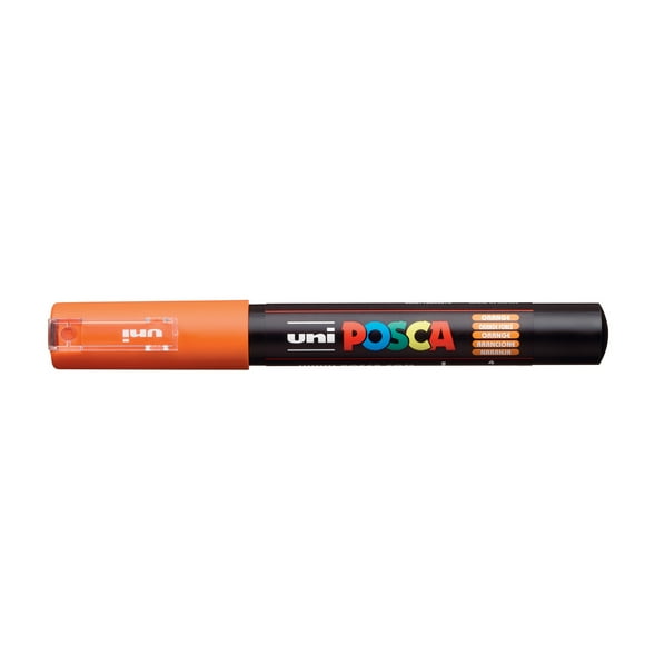 Posca Marqueur de Peinture, PC-1 m Extra Fin, Orange