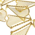 thumbnail image 2 of 15pcs Miniature Harp Instrument Christmas Tree Ornament Mini Harp Model Pendant for Xmas Music Party Home Decor Musical Instrument Ornaments, 2 of 8