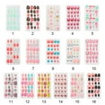 thumbnail image 4 of 24PCS NEW Fshion Reusable Nails Art Detachable Fake Nails Press on Nails Full Cover False Nail Tips 11, 4 of 8