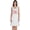 White (Rosso Red), variant on Inkmeso Jesus Is My Vaccine T-Shirt Funny Pro Vaccine Summer Scoop Neck Dresses