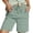 Green, variant on Women Straight Leg Casual Pants High Waisted Clean Line Trousers Comfortable Fit for Travel Everyday Wear