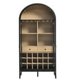 thumbnail image 6 of Nolan Arched Bar Cabinet in Black, 6 of 10