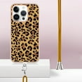 thumbnail image 3 of TECH CIRCLE For iPhone 12 Pro Max Case,Stylish Pattern Soft Slim Thin Silicone TPU Girls Boys Women Men Case Shockproof Protective Phone Case with Strap for Apple iPhone 12 Pro Max 6.7" 2020,Leopard, 3 of 7