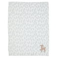 thumbnail image 2 of Bedtime Originals Deer Park Gray Baby Blanket, 2 of 6