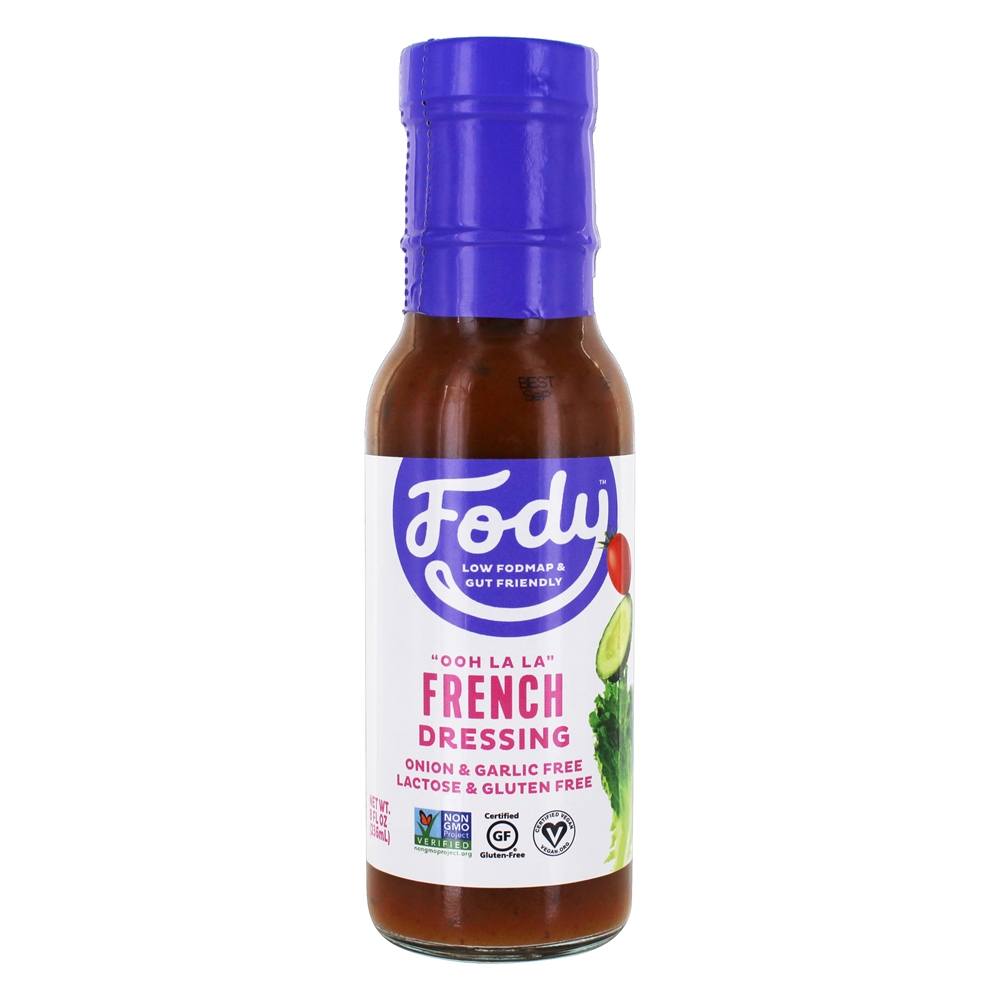 FODY Low FODMAP Gluten Free Salad Dressing French 8 fl. oz